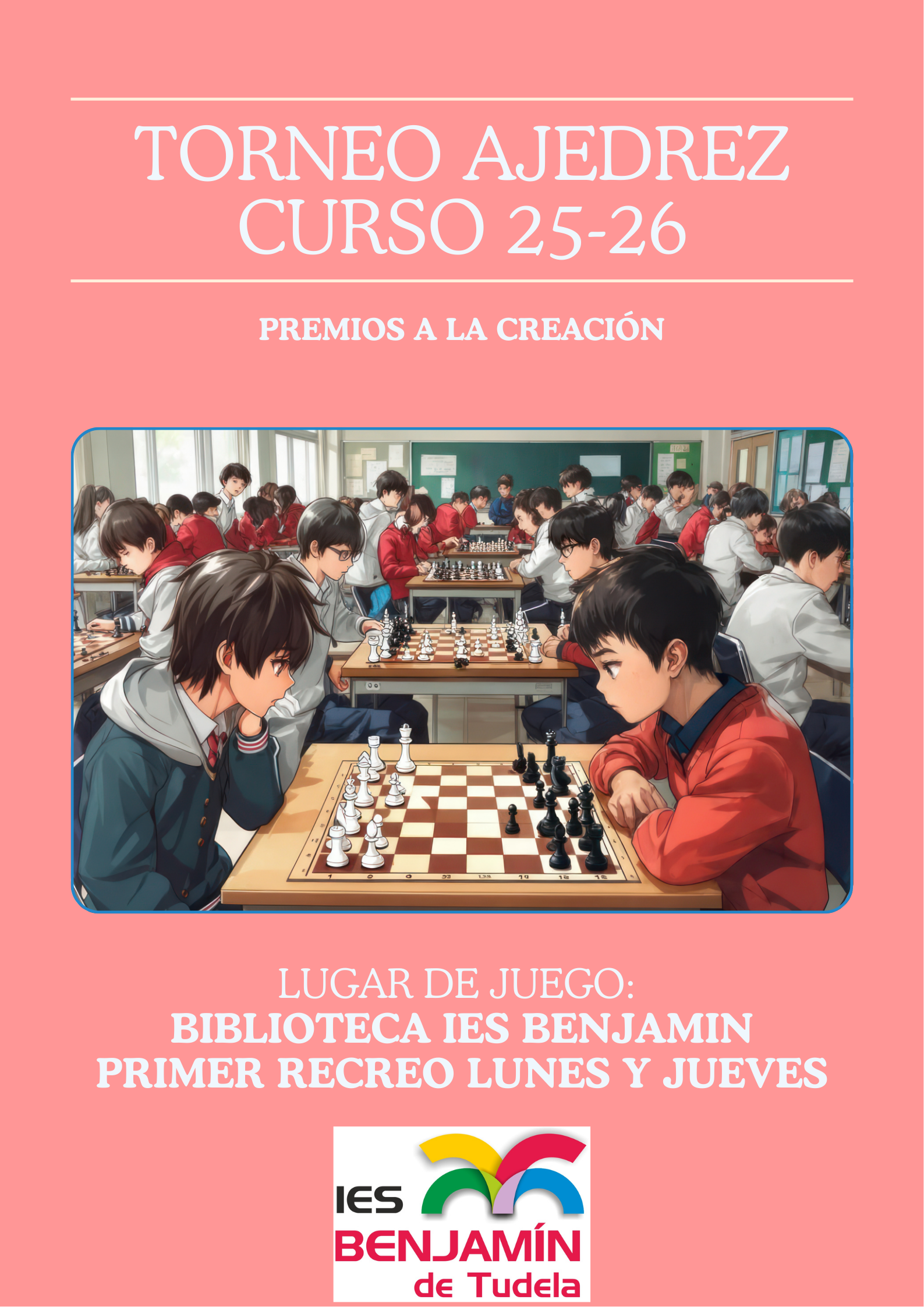 Torneo Ajedrez IES Benjamin